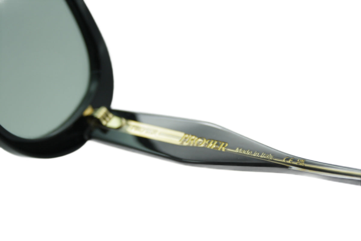 Proper Aspen C1 Shiny Black / Cold Green