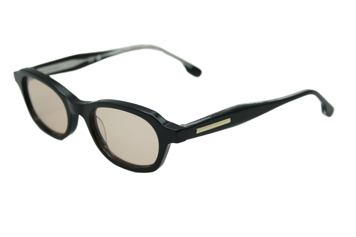 Proper Dog Walking C1 Polished Black-Peach