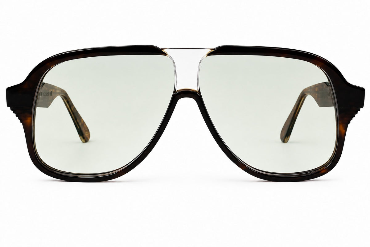 Ophy Wall 57 Havana / Light Green Photochromic