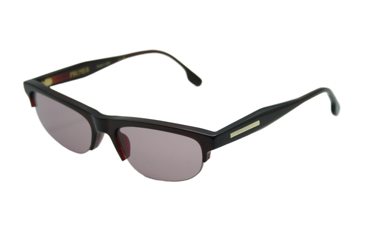 Proper South Beach C4 Clear Burgundy / Burgundy