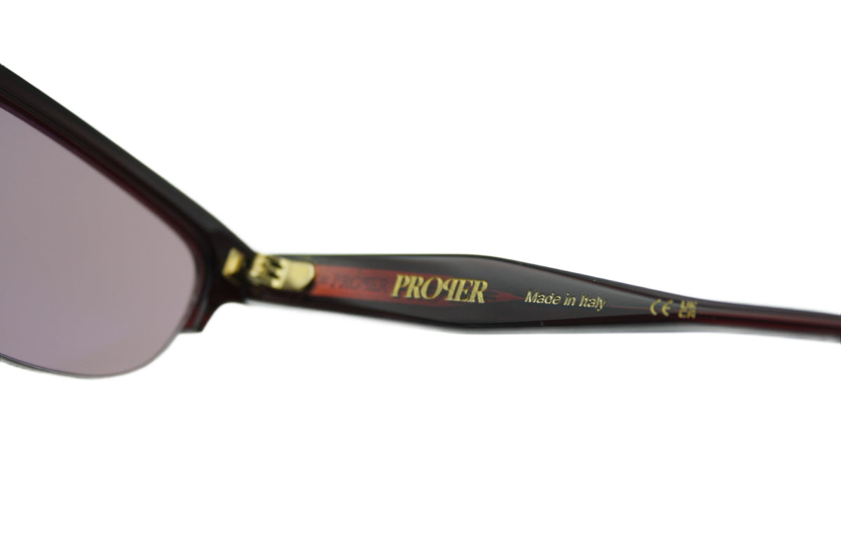 Proper South Beach C4 Clear Burgundy / Burgundy